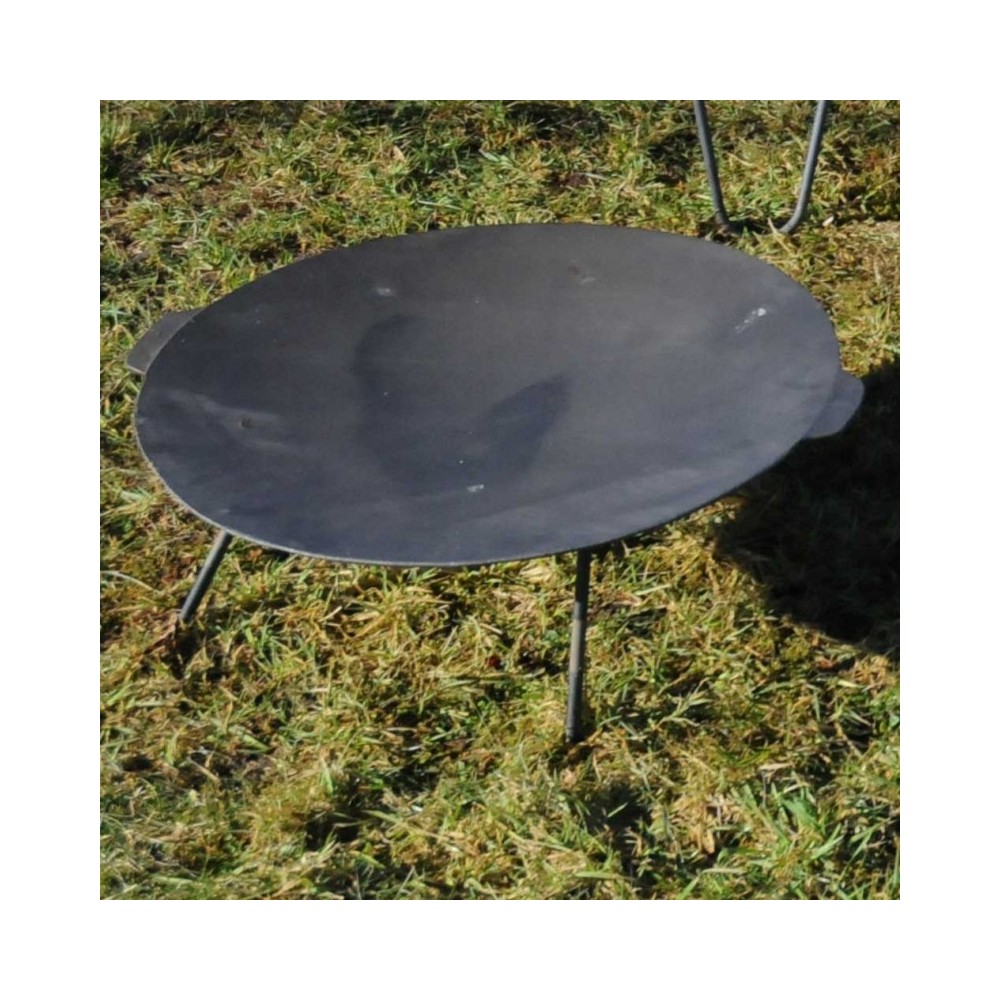 Wok - støbejern m/ben Ø60 cm