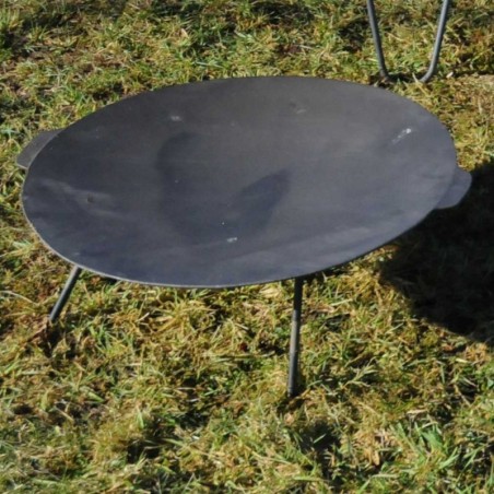 Wok - støbejern m/ben Ø45 cm