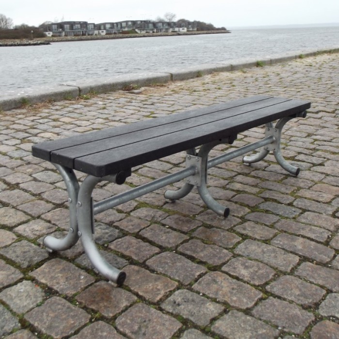 Bjørnø bænk u/ryg -...